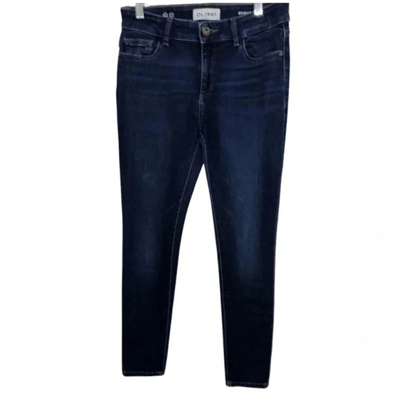 DL1961 Emma Power Legging Dark Wash Jeans Size 28 - Picture 3 of 6